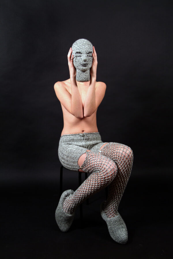 Photographic artwork by Nanon Morsink in co-production with Jan Beerling, titled Hendrika, part of the Longstocking Series