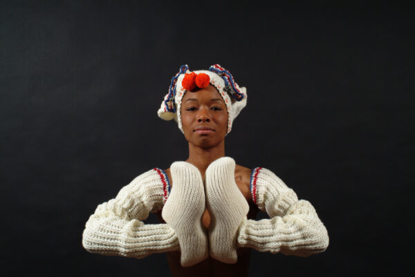Photographic artwork by Nanon Morsink in co-production with Jan Beerling, titled Miss Holland, part of the Longstocking Series